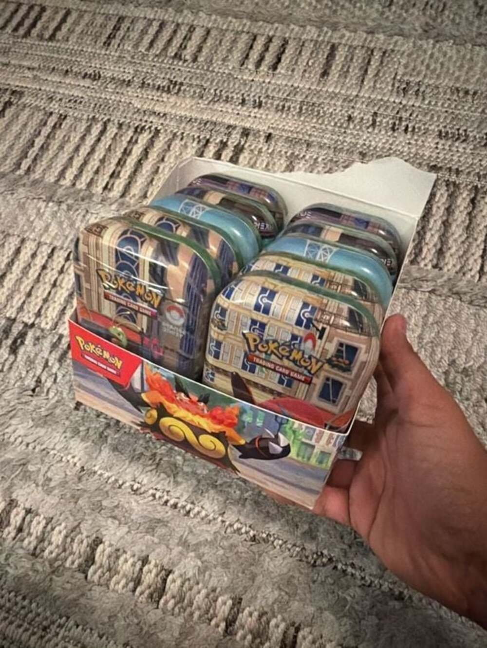 10 x Pokémon TCG: Lumiose City Mini Tin (Salamence & Litleo)